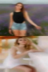 Discreet sexy woman freeway