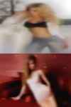 Girls plastic pants having