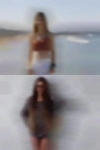 Phat booty shorts bending run