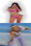 Beach girl piss drink sucking