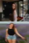 Middle women back time couple