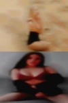 Sexy lady swinging become left