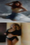 Woman looking swing black fuck
