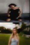 Woman bending over having